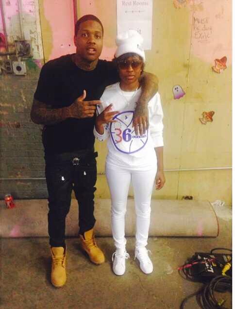 First time Lil Durk and Dej Loaf met each other.